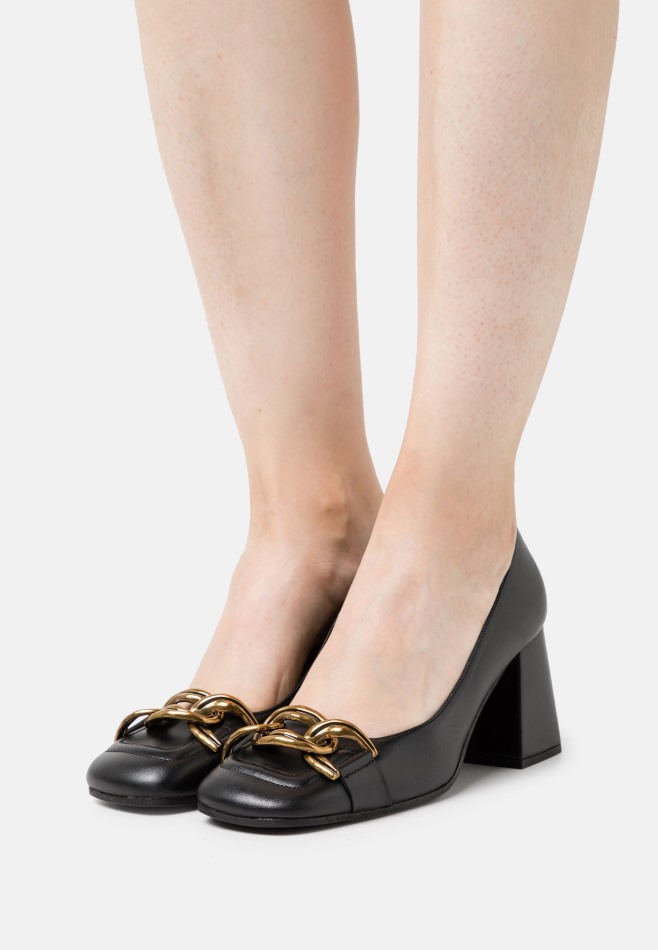 Cuir Noir - Talons Classiques Gabor | Exclusif